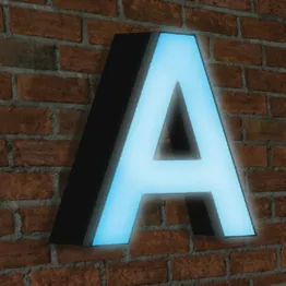 Type 1 – Standard Channel Letter Front Lit