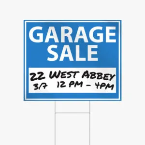 Dry Erase Coroplast