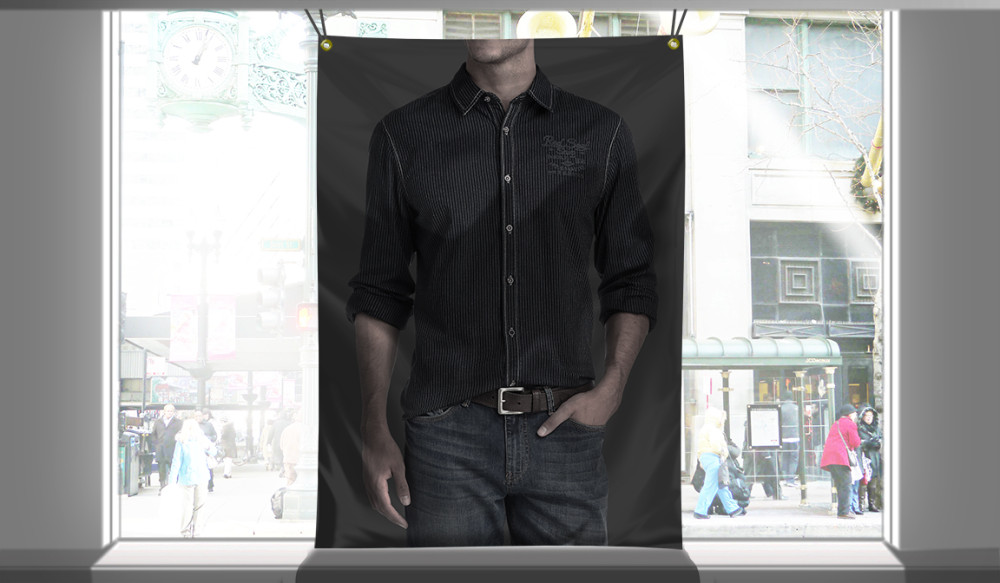 Blockout Fabric Banner
