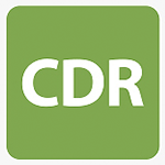 CorelDRAW (CDR) template file icon